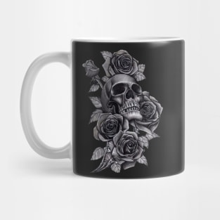 Rose Skull Mug